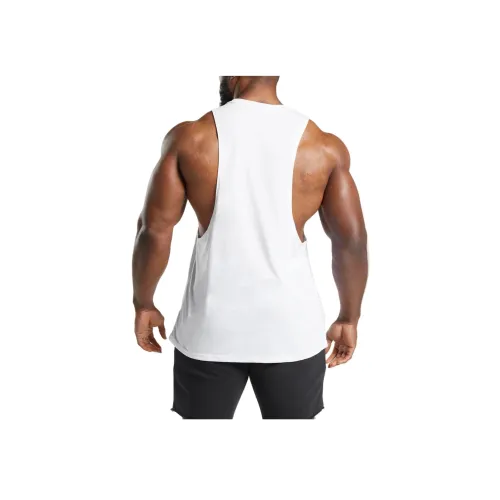 GYMSHARK Белый Мужские Майки