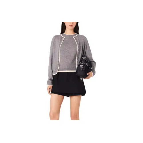 Maje Серый Женские Свитеры