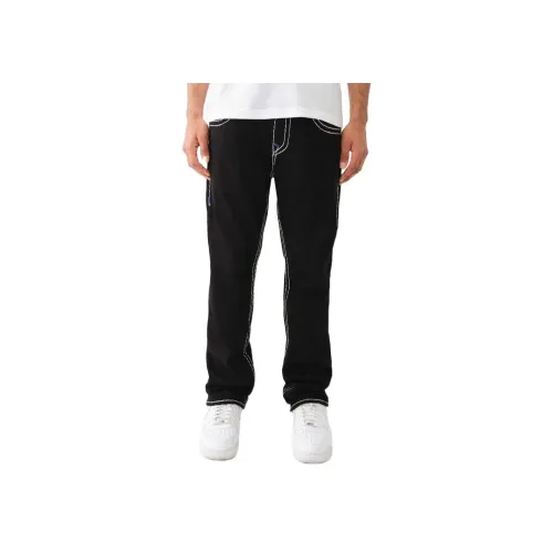 True Religion Черные Мужские Джинсы