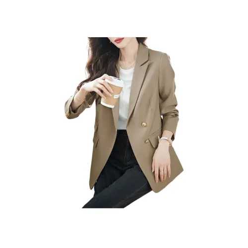 Mo Han Yi Mei Бизнес-костюм женский цвет хаки