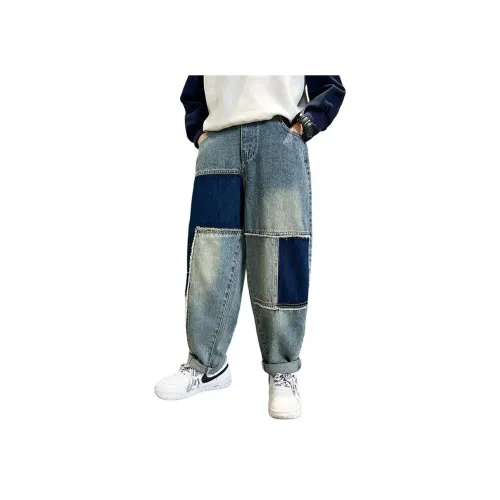 Mu Tong teenager Синий Kids Джинсы