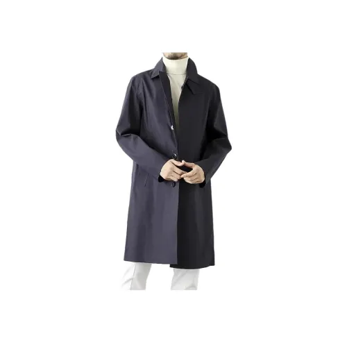 MACKINTOSH Пальто Мужское Морской Синий