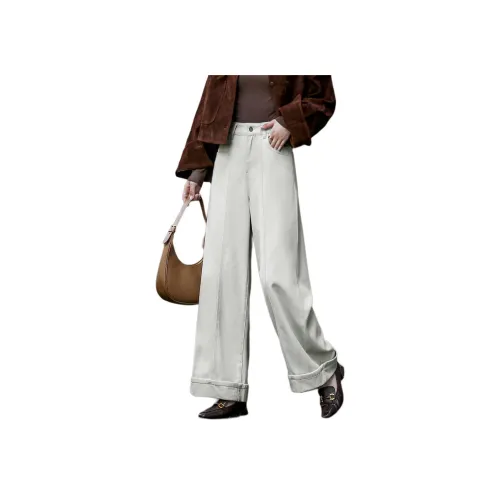 Dme Бежевые Женские Повседневные Штаны