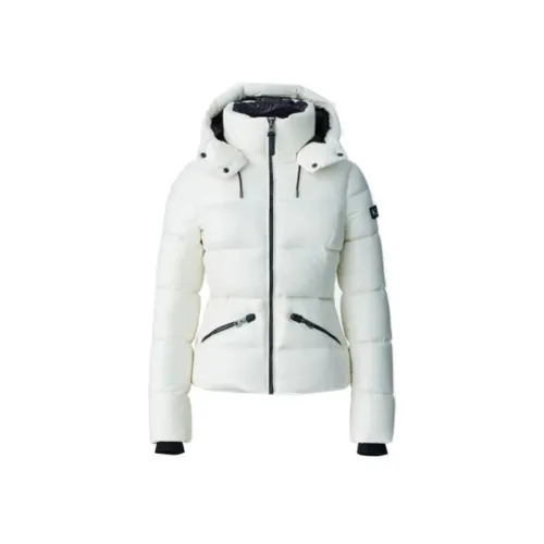 MACKAGE Пуховик Зимний Женский Кремовый Белый