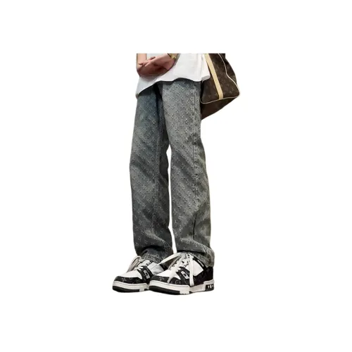 Humanism 1986 Серые Унисекс Джинсы