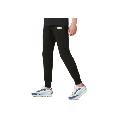 PUMA PUMATECH Повседневные брюки Мужские Черные