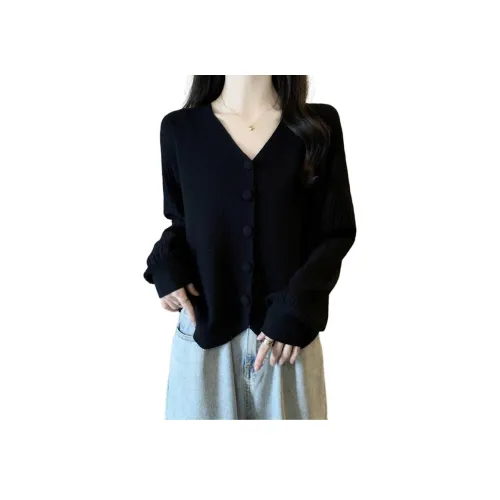 Черный женский трикотаж