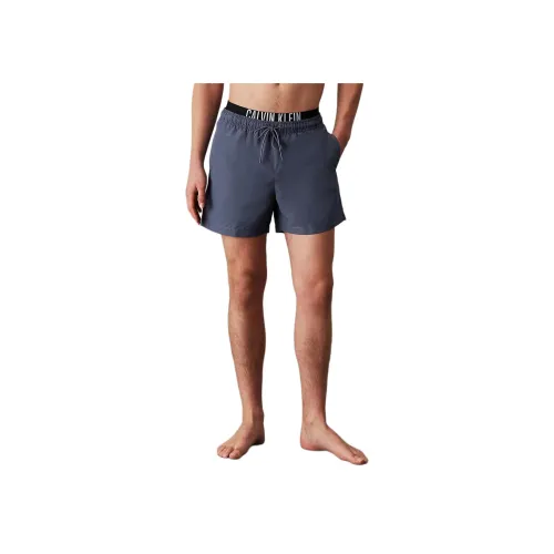 Calvin Klein Плавательные шорты Европейская версия Мужские Серые