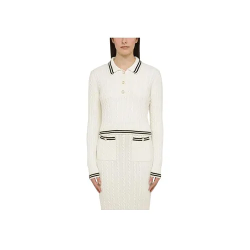 Alessandra Rich Поло Женское Белое