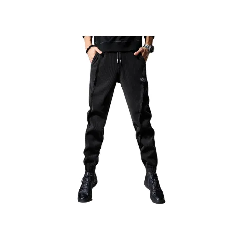 PRPK Весенние Осенние Повседневные Штаны Свободного Кроя Унисекс