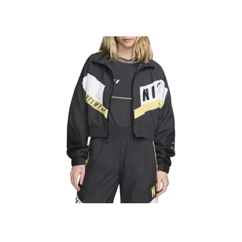 nike Sportswear Куртки Пальто Женские Темный дымчатый серый Темный дымчатый серый Черный