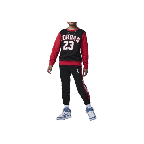 Джордан Повседневная спортивная одежда Air Jordan 23 Черный для детей 3-7 лет