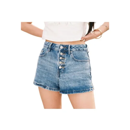 PACSUN Синие Женские Джинсовые Шорты