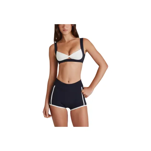 OH POLLY Soft Active Contrast Mini Shorts Casual Shorts Women's