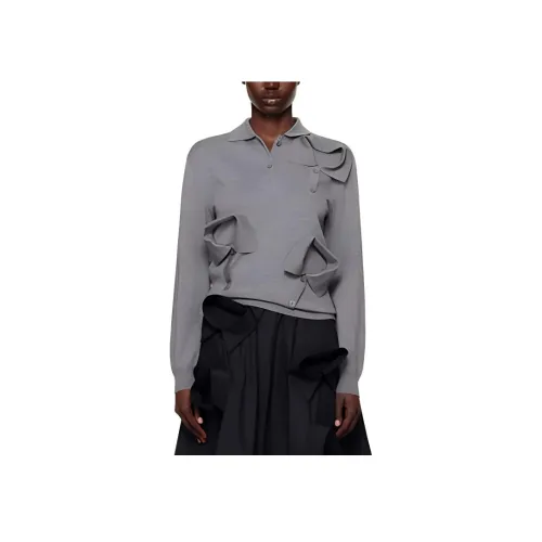 MOSCHINO Поло Женское Серое