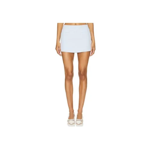 Veronica Beard Повседневные короткие юбки Женские Светло-синие