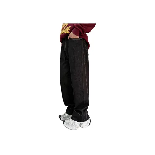 YOFVV Blue Unisex Jeans YOFVV Синий Унисекс Джинсы