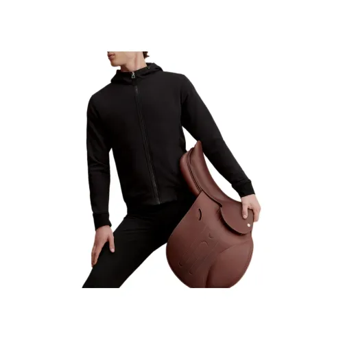 HERMES Черные Мужские Свитшоты