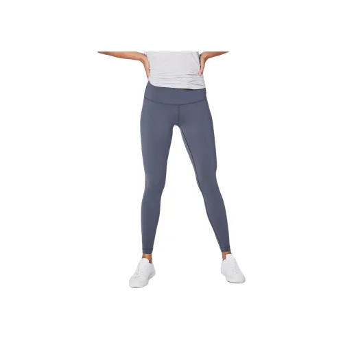 lululemon Wunder Under Спортивные брюки Женские Синий Серый