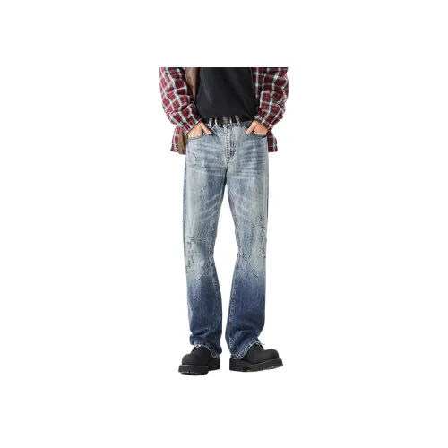 ALL IN Джинсы Мужские Клуазон Синий