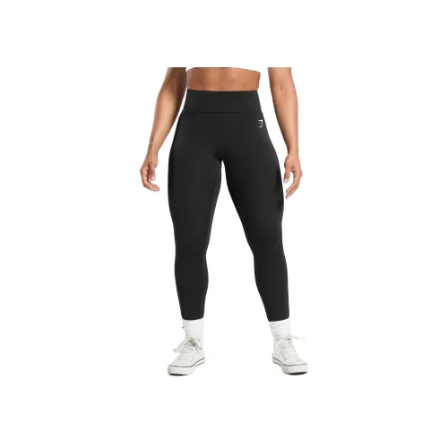 GYMSHARK Черные Женские Спортивные Брюки