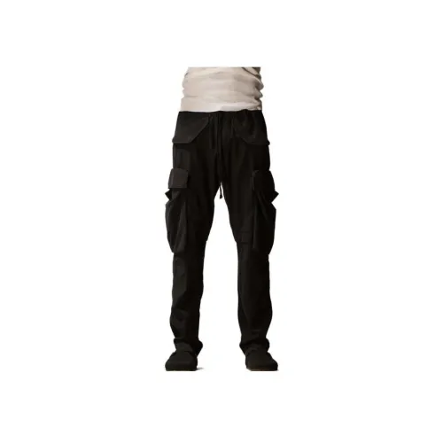 GREG LAUREN FW23 Карго Брюки Мужские Черные