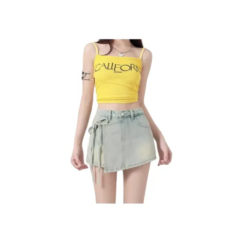 BEAR UNION Джинсовые короткие юбки Женские