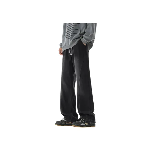 FAKE VINTAGE Джинсы Унисекс Черный