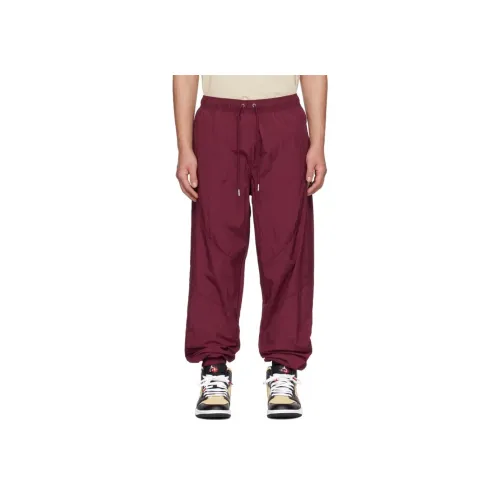 JORDAN Red Men's Casual Pants Джордан Красный Мужские Повседневные Брюки