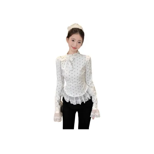 BVODE Расклешенный рукав T-рубашка Женская