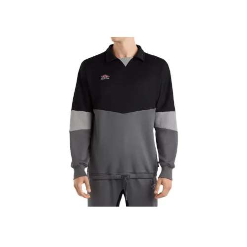Umbro совместный бренд Черная мужская поло
