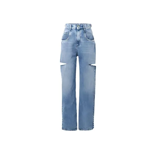 Maison Margiela Синие Женские Джинсы