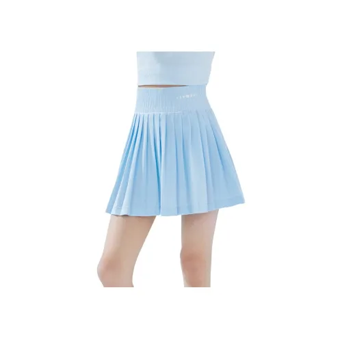 OVE 6118 Синий [Большой эластичный, универсальный размер, двусторонний] Kids Юбки