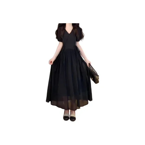 EIDOLON GRAIN Короткий рукав Платье Женское