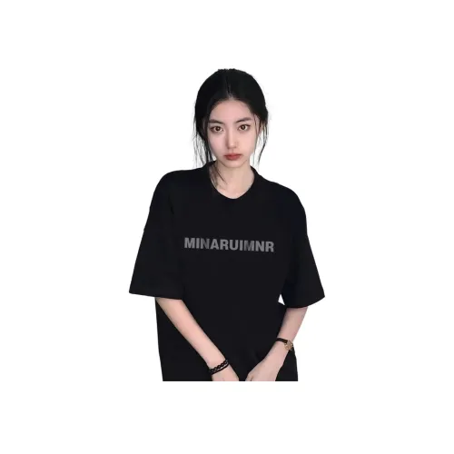 MORii Черные Женские T-рубашки
