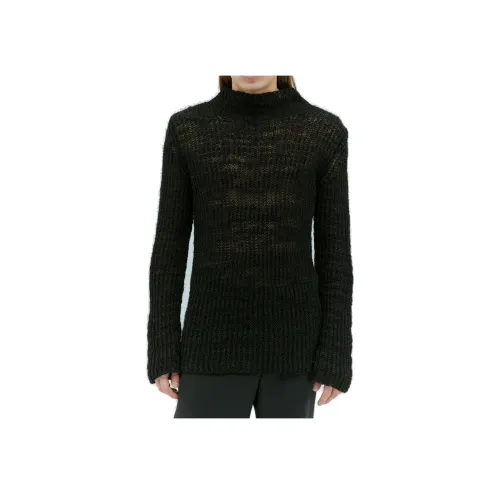 DRIES VAN NOTEN Мужские черные свитеры