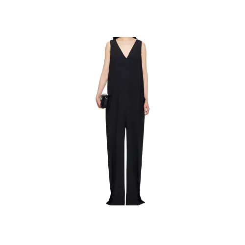 RICK OWENS Черные Женские Комбинезоны