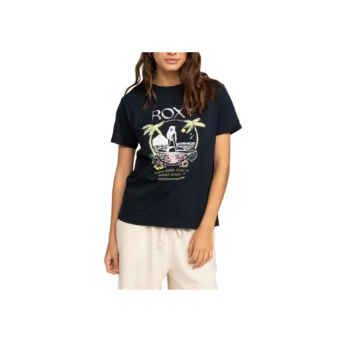 ROXY Черные Женские Футболки
