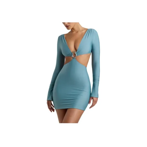 OH POLLY WYETTA Длинное платье с длинными рукавами женское