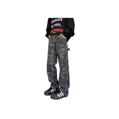 M JEANS STUDIOS 7 Камуфляж Унисекс Джинсы