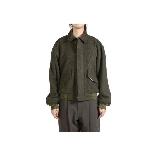 HYEIN SEO Куртки и Пальто Женские Темный Хаки