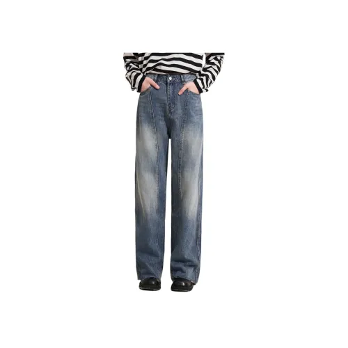 FOREVER 21 Blue Women's Jeans FOREVER 21 Синий Женские Джинсы