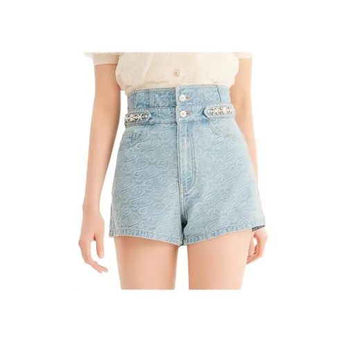JORYAweekend Джинсовые шорты Женские Blue