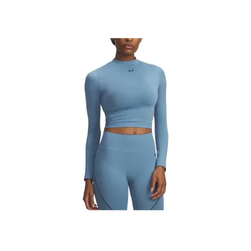 Under Armour Vanish Seamless Blue Женская одежда для фитнеса