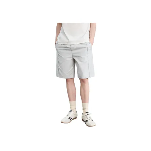 Lilbetter Light Gray Men's Casual Shorts Lilbetter Светло-серые Мужские Повседневные Шорты