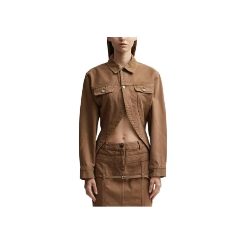 Jacquemus Denim Куртка Женская Коричневая