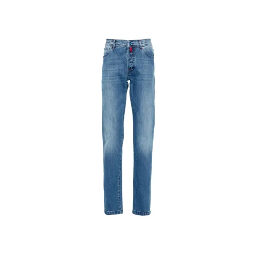 KITON Men's Blue Jeans KITON Мужские синие джинсы