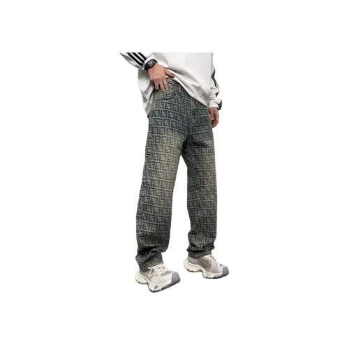 PANDA ADEVIL Синие Унисекс Джинсы