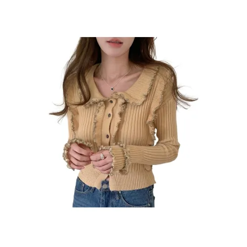 BVODE Khaki Женская Трикотаж