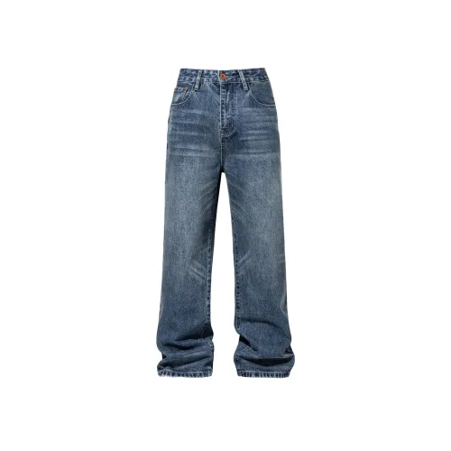 JUCY JUDY Синие Унисекс Джинсы